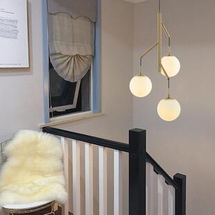 欧式 魔豆吊灯卧室餐厅玻璃分子灯具 客厅灯北欧简约后现代创意个性