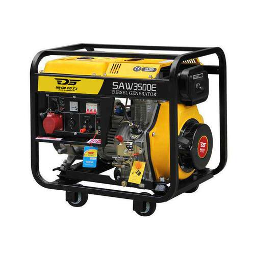 小型应急2KW3KW5KW6千瓦小型单相三相移动式柴油发电机