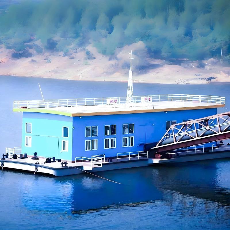 供应取水泵船浮坞泵站取水移动式模块化生活取水农林取水浮船泵船