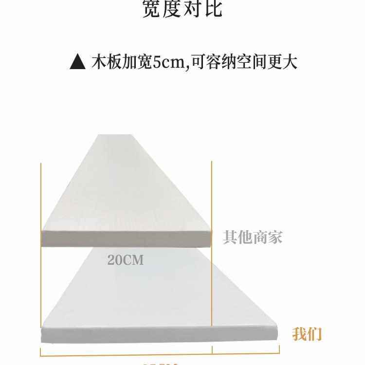 收纳架墙上多层置墙壁书架花架物挂墙美甲展示架强店承重美容架子