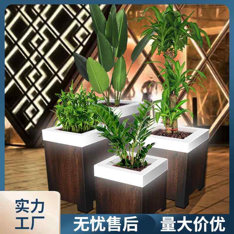 led发光花盆灯带充电RGB可调节多颜色智能户外防水景观庭院花盆灯