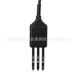 波恩仪器土壤温湿盐传感器厂家农田EC含水率温度电导率变送器