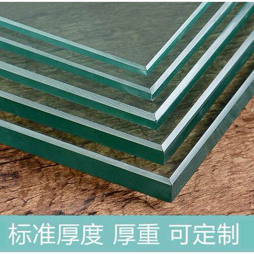 厂家加工透视工程隔音夹层玻璃建筑幕墙夹胶玻璃超白5+5双层