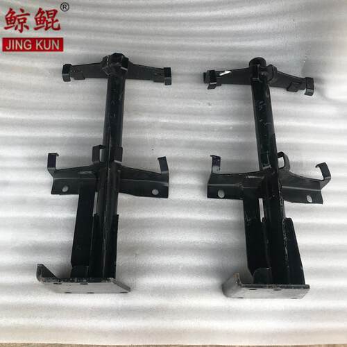 陕汽重卡原厂配件德龙F3000M3000方消声器支架总成消声器吊架托架