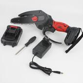 6寸无刷电锯487锯迷你充式 小型电单手链锯园林锂电伐木电锯