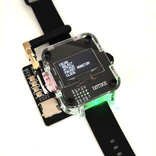 Deauther Watch Z | ESP8266+ATmega32u4 WiFi+BadUSB黑客手表
