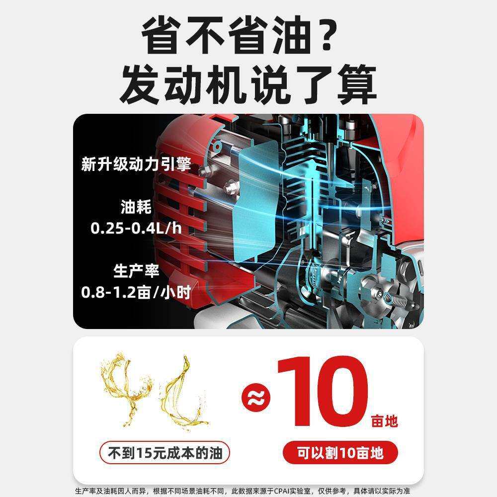 二冲程四冲程汽油割草机背负式家用小型打草机农用开荒收割除草机