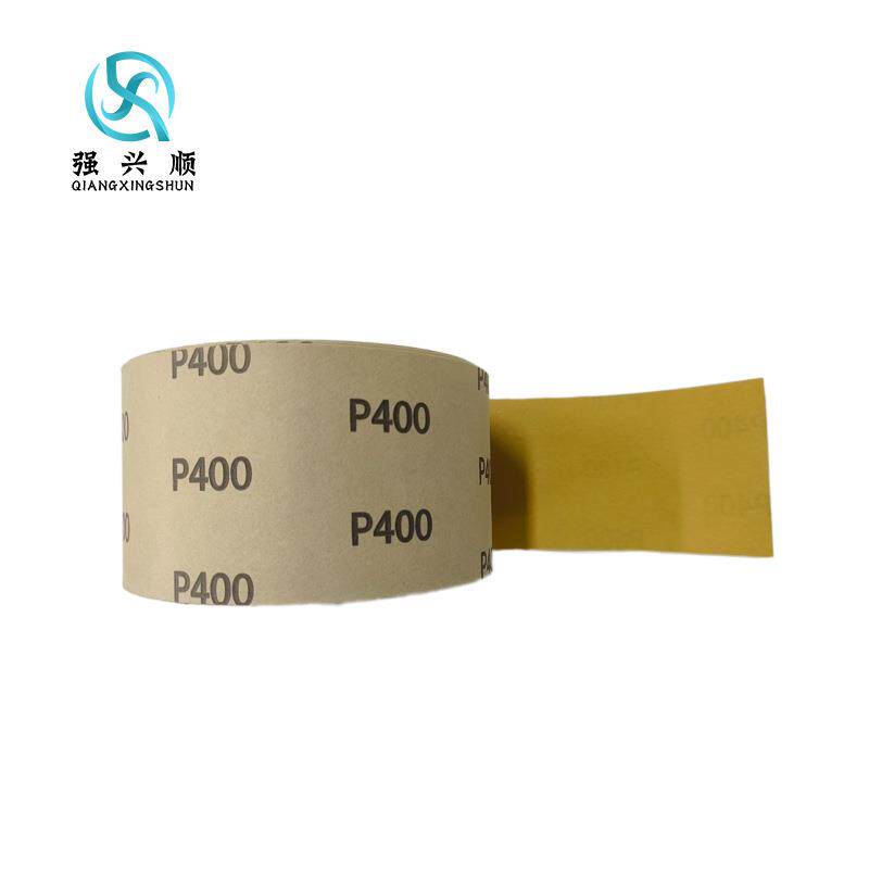 黄砂砂纸卷71*41M180#320#400#木器家具金属漆面腻子灰打磨