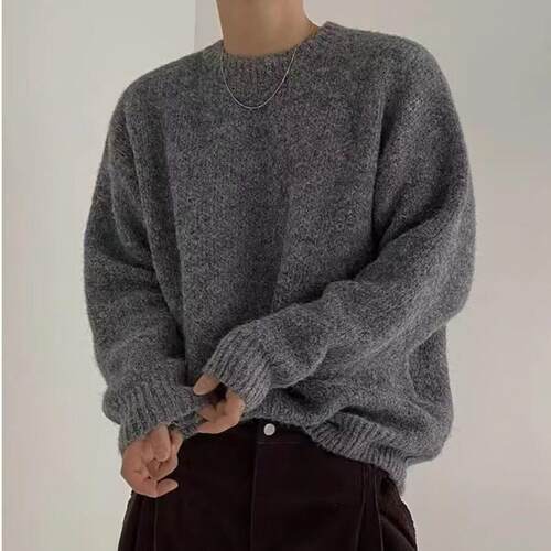Women's Dark Pullover Sweater 2026 Fall Winter Fashion