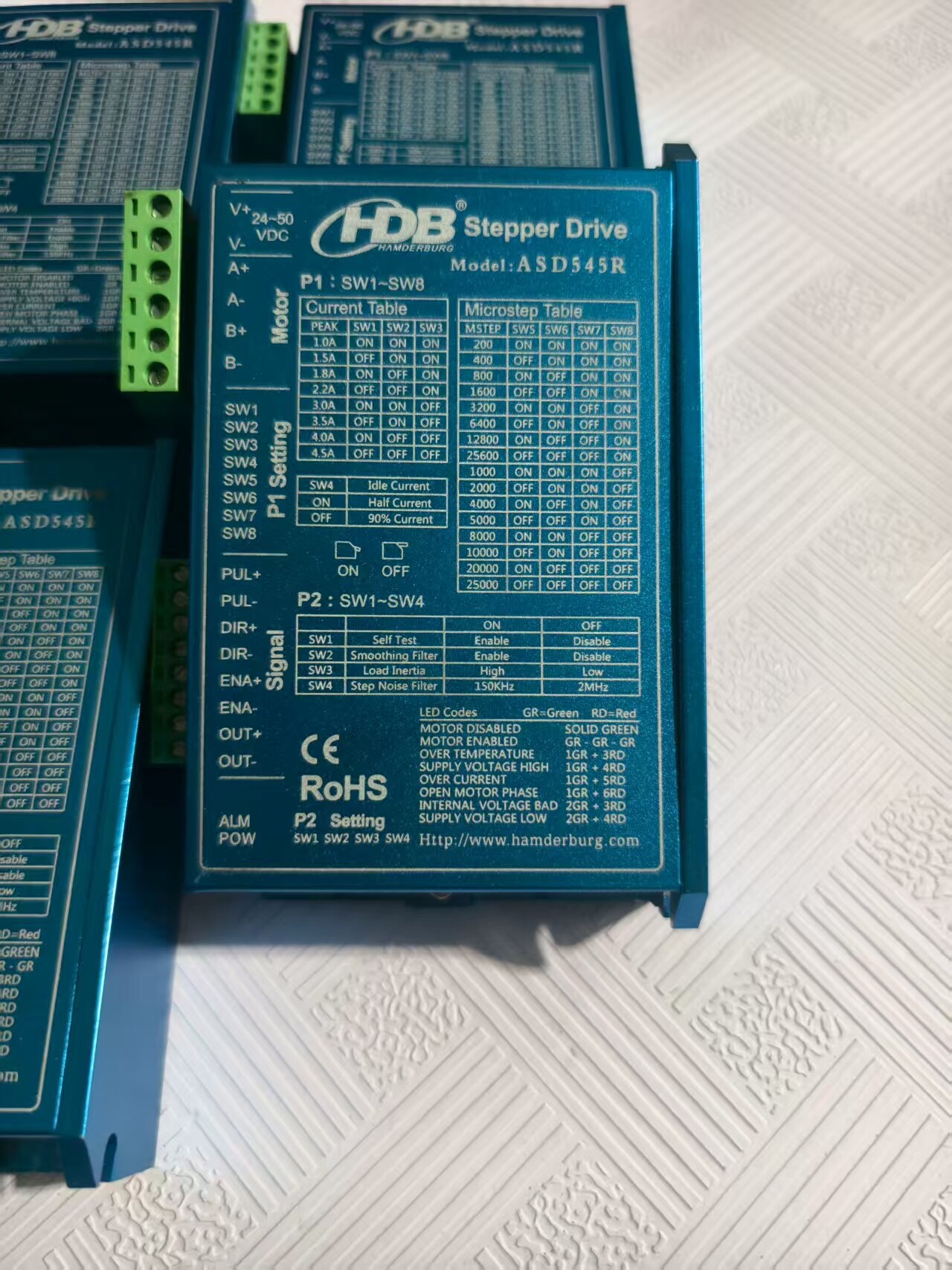 汉德保57步进驱动器