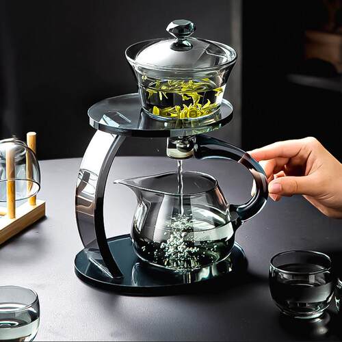 克拉斯卡做懒惰自动茶机茶具2025新家庭功夫磁性茶壶茶杯