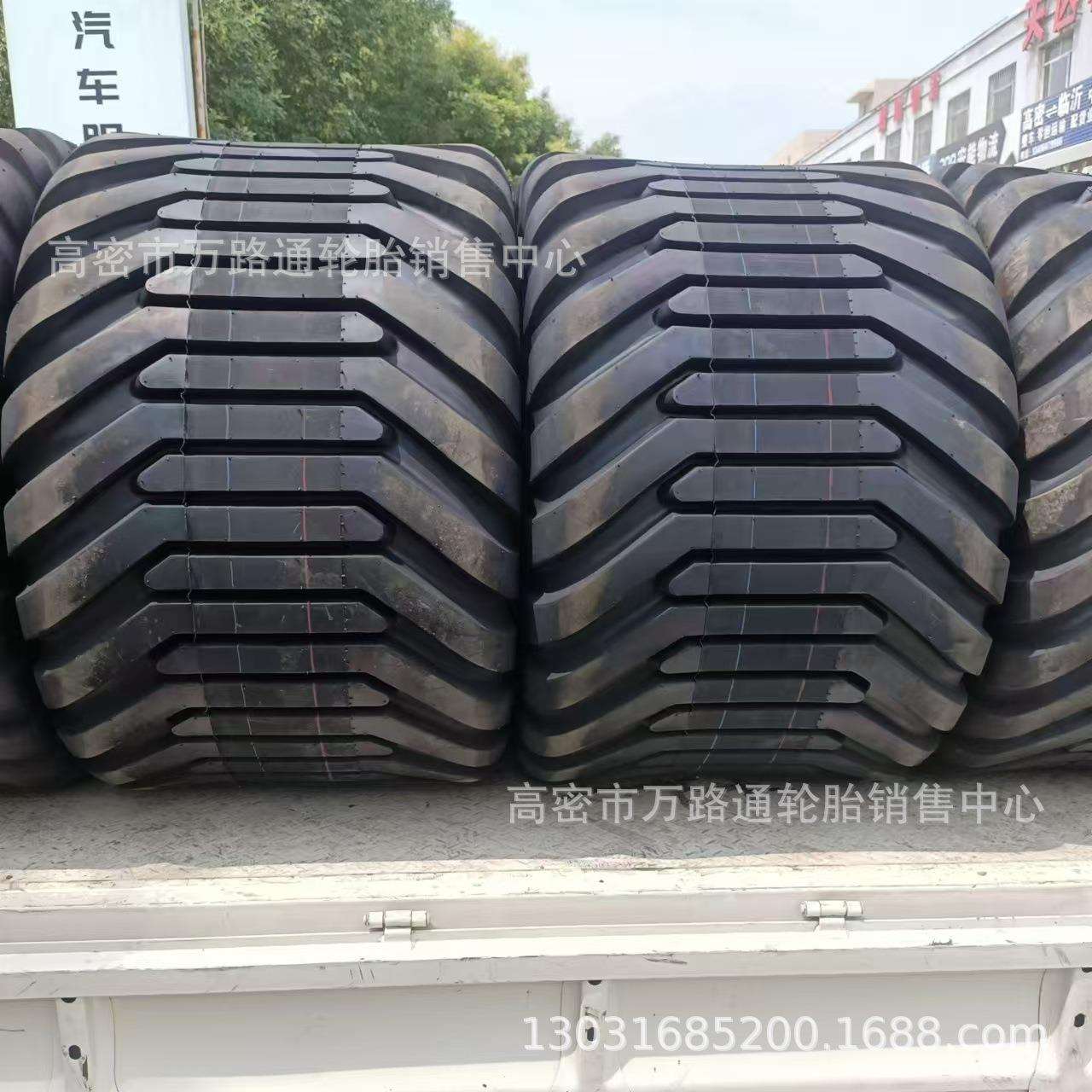 安耐驰710/40r22.5粮仓拖斗轮胎天力 710/45R22.5 宽基悬浮子午线
