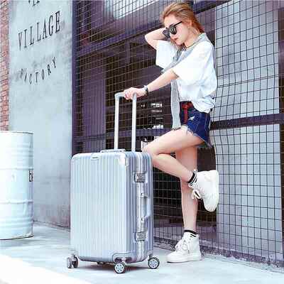 旅行箱行铝框20拉杆箱万向学轮24女李男生26登机密码箱皮YSP箱子2