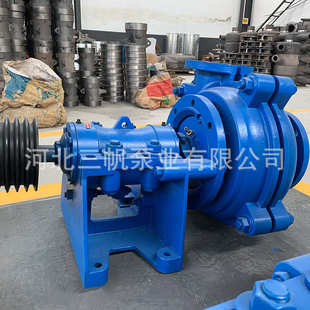 厂家直销ah卧式分数渣浆泵8寸6-4胶泵泥浆泵泵头30立方渣浆抽沙泵