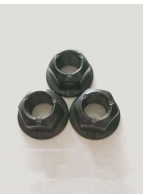 GB6187法兰压点锁紧螺母 全金属法兰面锁紧螺母Q330 M14*1.5