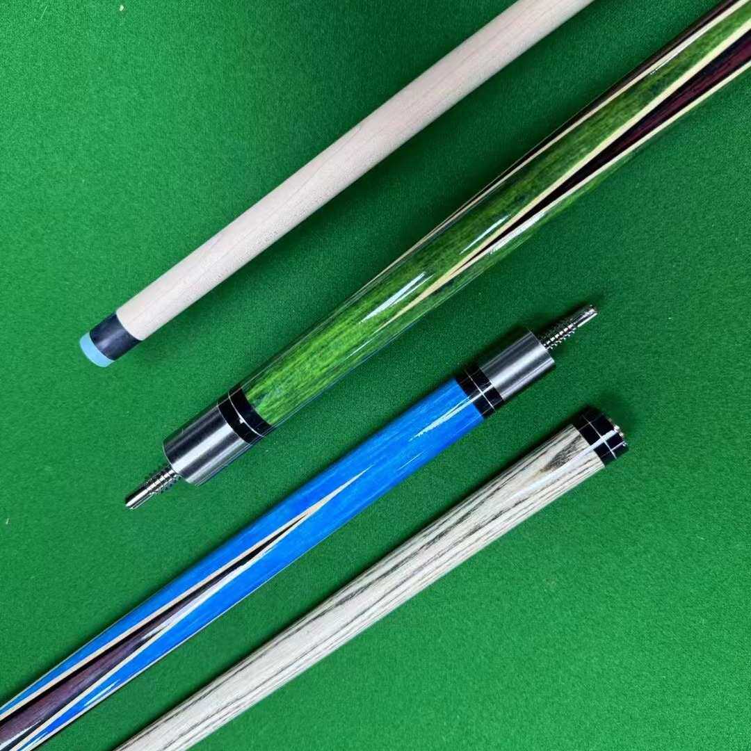 小钢炮冲跳一体单冲球房黑八中式分体台球台球杆开球杆大头杆