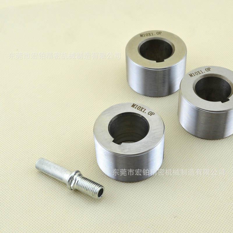 滚牙轮三轴滚牙机半牙轮M10x1.25P内孔25.4mm厚度30-100mm