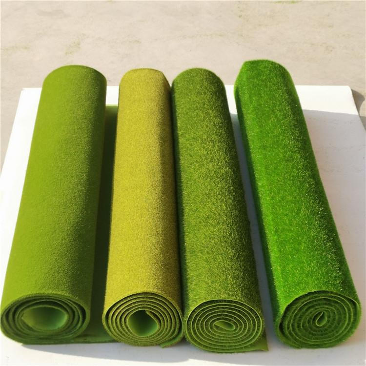 仿真青苔藓EVA薄款绿草皮 橱窗展示沙盘模型打底盆景铺面装饰草皮