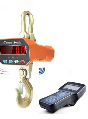 高清LCD屏电子吊秤,无线传输直视吊钩秤，1吨5吨10吨工业吊秤