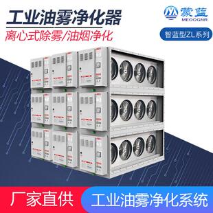 工业油烟净化器离心式油雾CNC机床油雾收集处理系统静电集尘技术