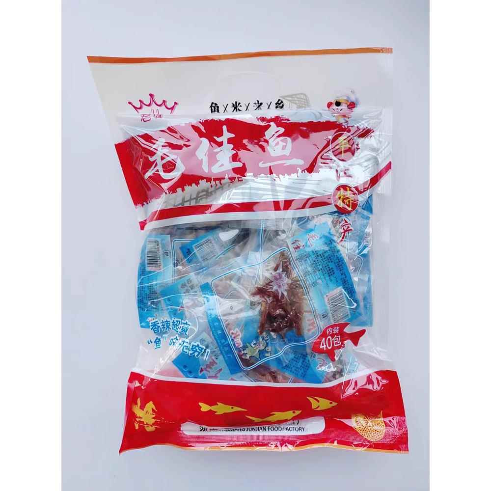 湖南平江特产军健毛家麻辣小鱼小包干货40包李辉毛鱼