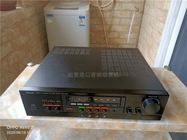 二手日本音响天龙hma-1000a纯功放机，k歌家用卡拉ok立体声大功率