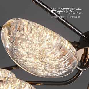 卧296室吊具 客吊灯现代简约房厅间主灯卧灯创意轻个性 冰洋