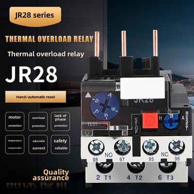 上德热过载继电器JR28-25热继电器LR2-D13电机过载保护器
