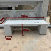 石桌石凳家用户外花园庭院花岗岩大理石桌子室外院内石头桌椅条凳