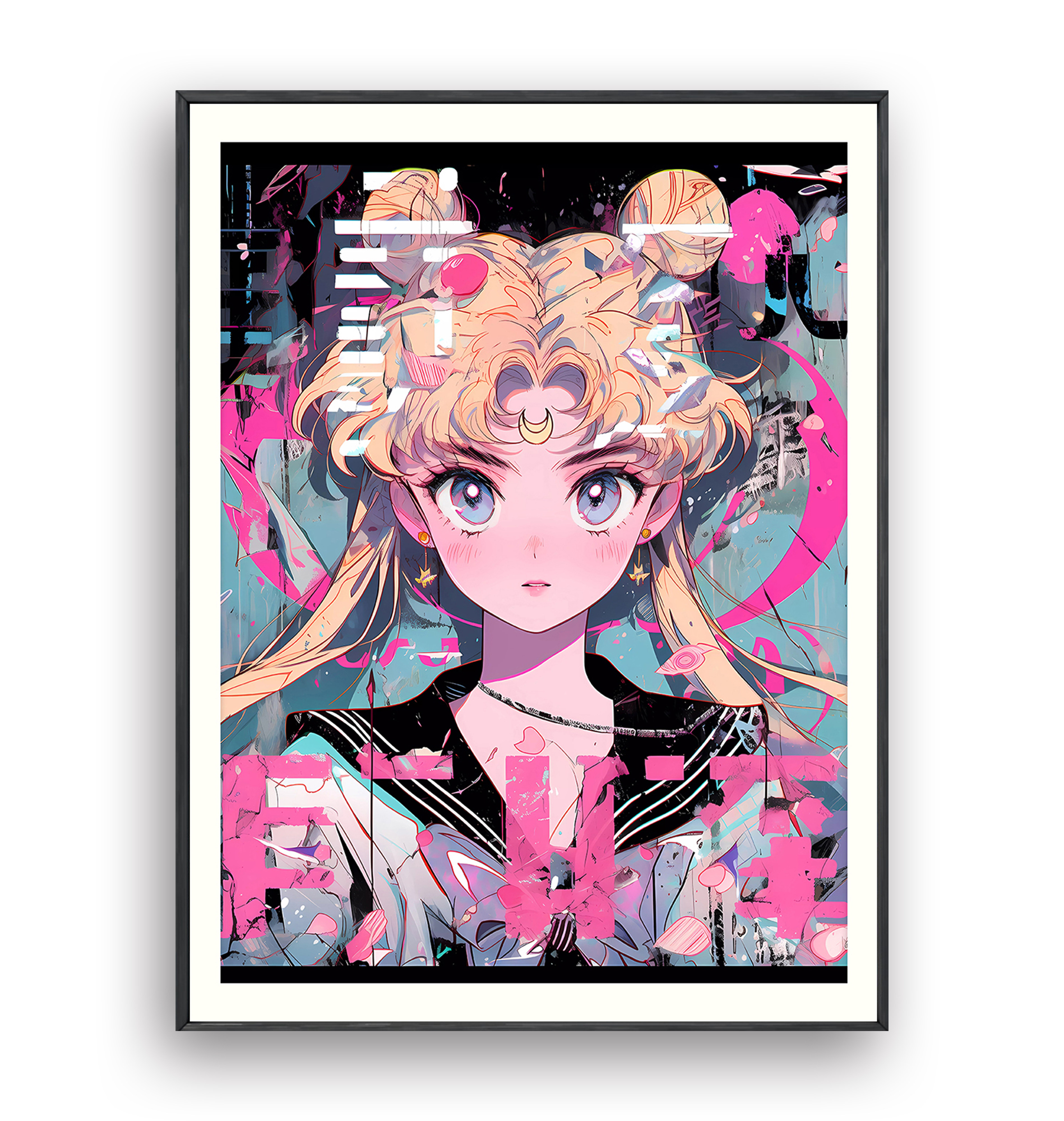 艺术家麋鹿的巧克力《美少女战士12》限量版画客厅书房卧室挂画