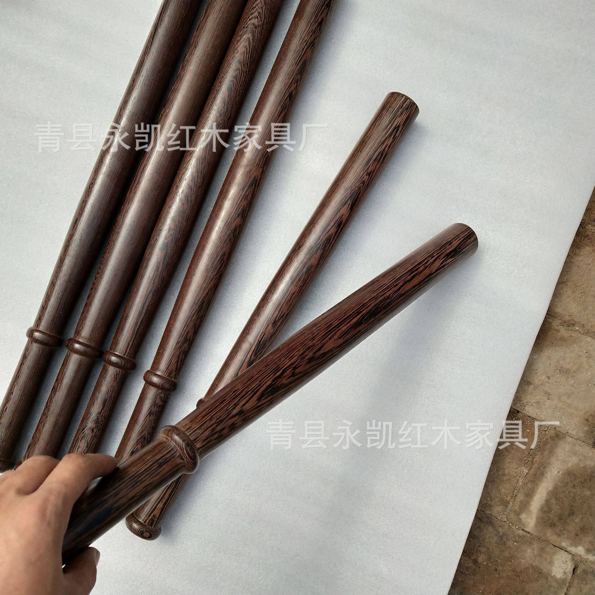 鸡翅木棒球棍狼牙棒车载实木棒球棒健身运动实心棒球杆木制