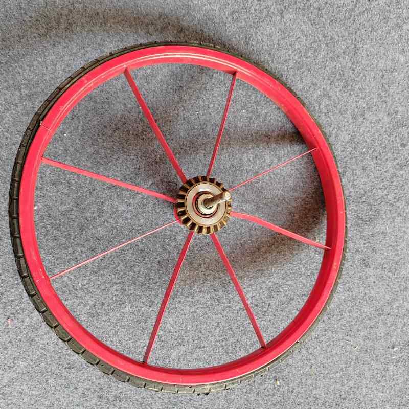 手推式播种施肥机配件零件前轮压力簧除草铧犁铧小麦轮玉米轮配件