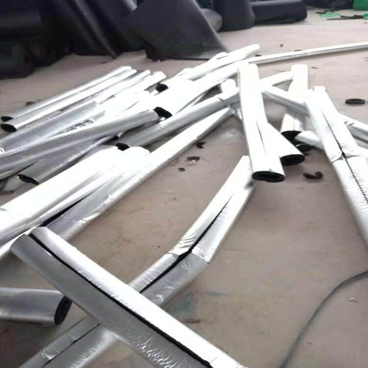 开口式橡塑管 防火阻燃隔热橡塑管 减震橡塑管 保温橡塑管