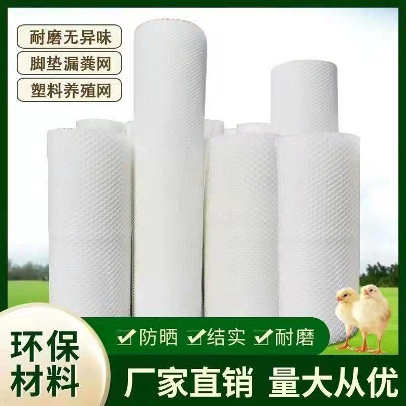 新料整卷家用阳台封窗楼梯栏杆防护网育雏养殖网塑胶网格网片垫板