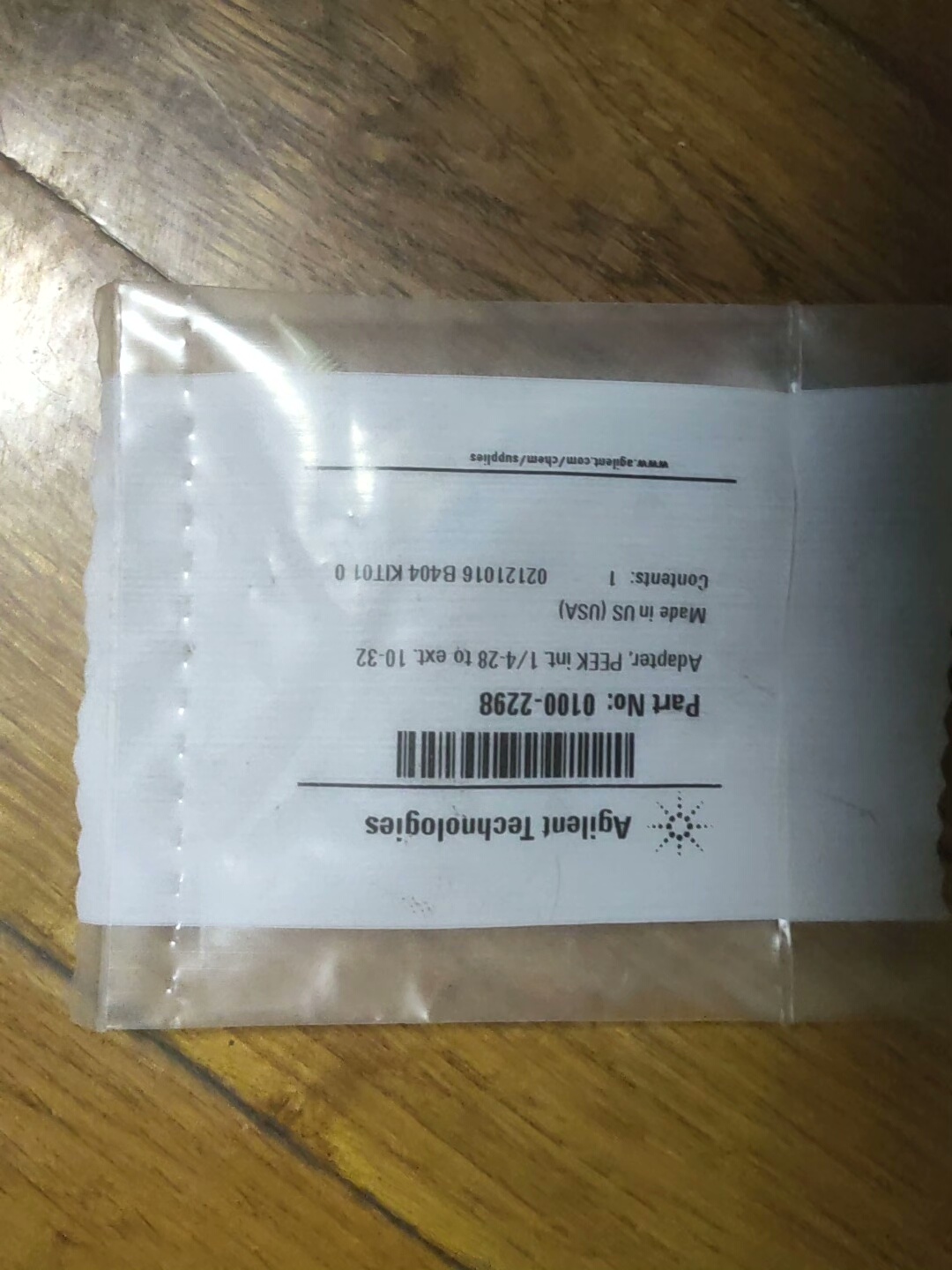 安捷伦货号0100-2298