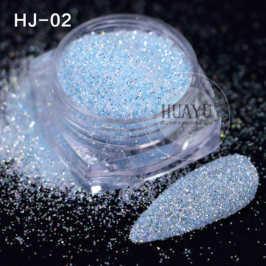 亮片流沙糖粉批发滴金毛呢海盐细闪粉葱装饰粉指甲晶粉砂美甲胶钻
