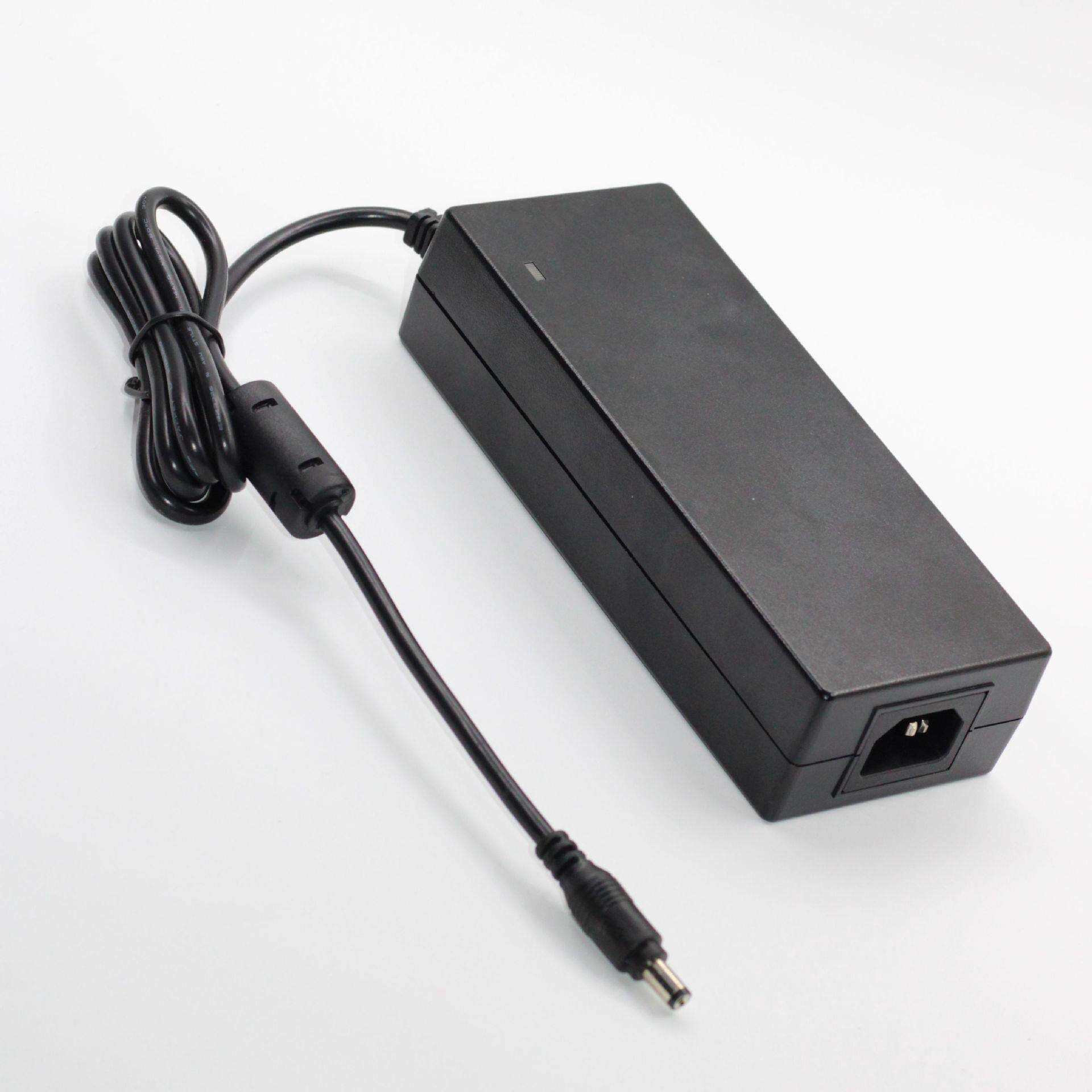 现货国标3C认证24V5A 12V10A三只插脚接地品字尾家电类120W电源