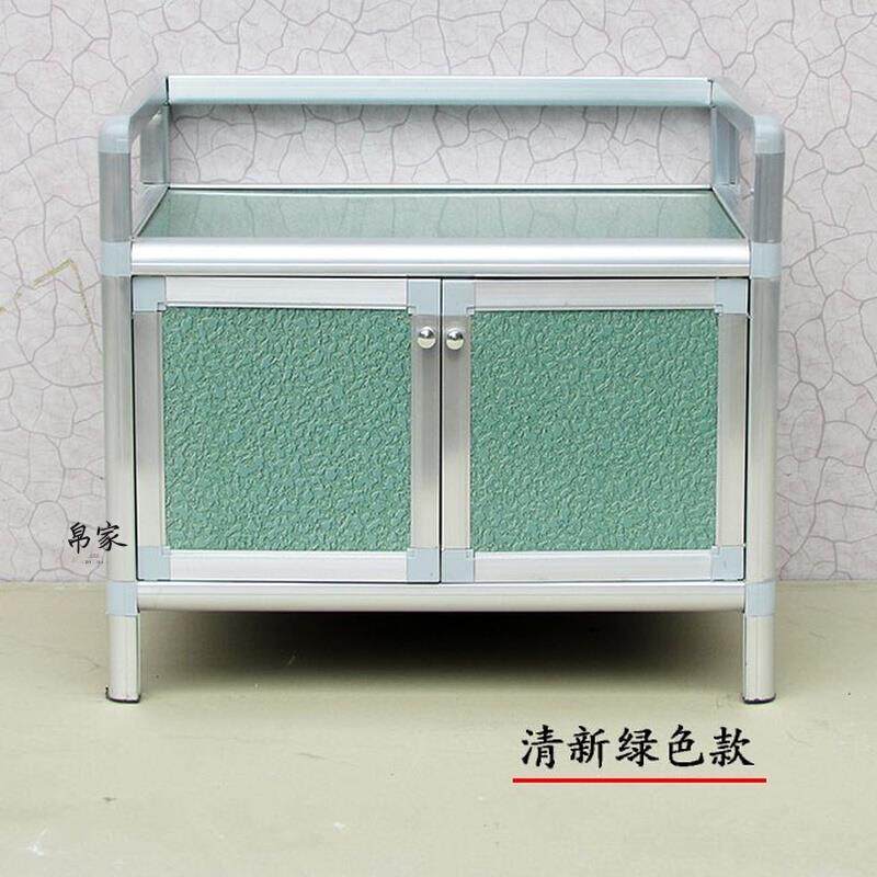 菜柜经济型简易橱柜房用放碗家用多层小型边柜碗柜厨房装碗柜