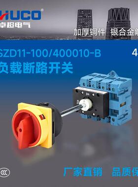 SZD11-100/400010-B 三相四线带长杆 门互锁开门断电底座安装