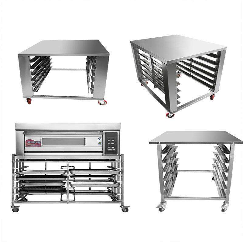 不锈钢烤盘架子车商用多层烘焙面包铝合金托盘烤箱架风炉架子定制