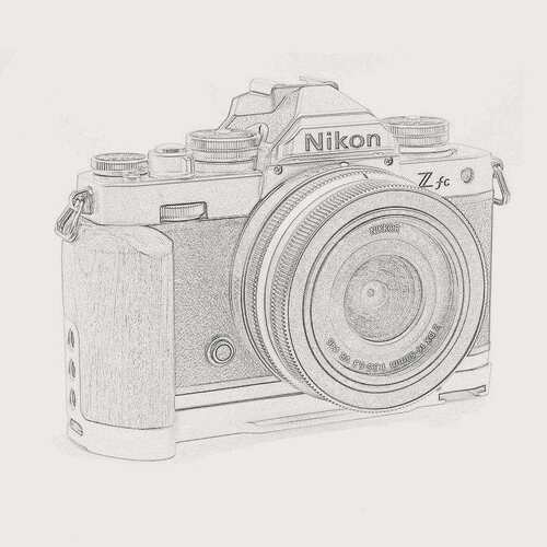 适用Nikon尼康ZFC相机手柄L型快装板木质手柄单反相机竖拍板配件