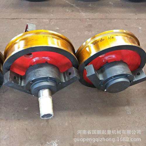 起重机地梁端梁主动从动轮桥式起重机LD轮 起重配件行车轮