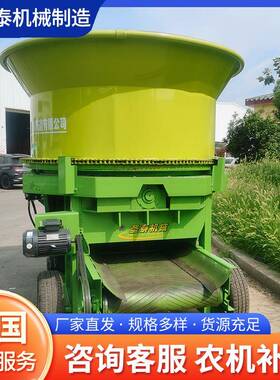 牵引式方捆草料拆包机粉草机 玉米秸秆旋切机130型圆盘粉碎机