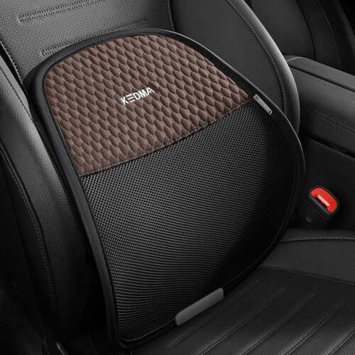 汽车347靠垫冰豆豆透气护腰按靠摩腰垫办公室座椅腰腰枕靠背枕夏