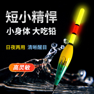新款 路滑咬钩变色日夜两用闪亮醒目电子漂矶钓竿远投全水域通用