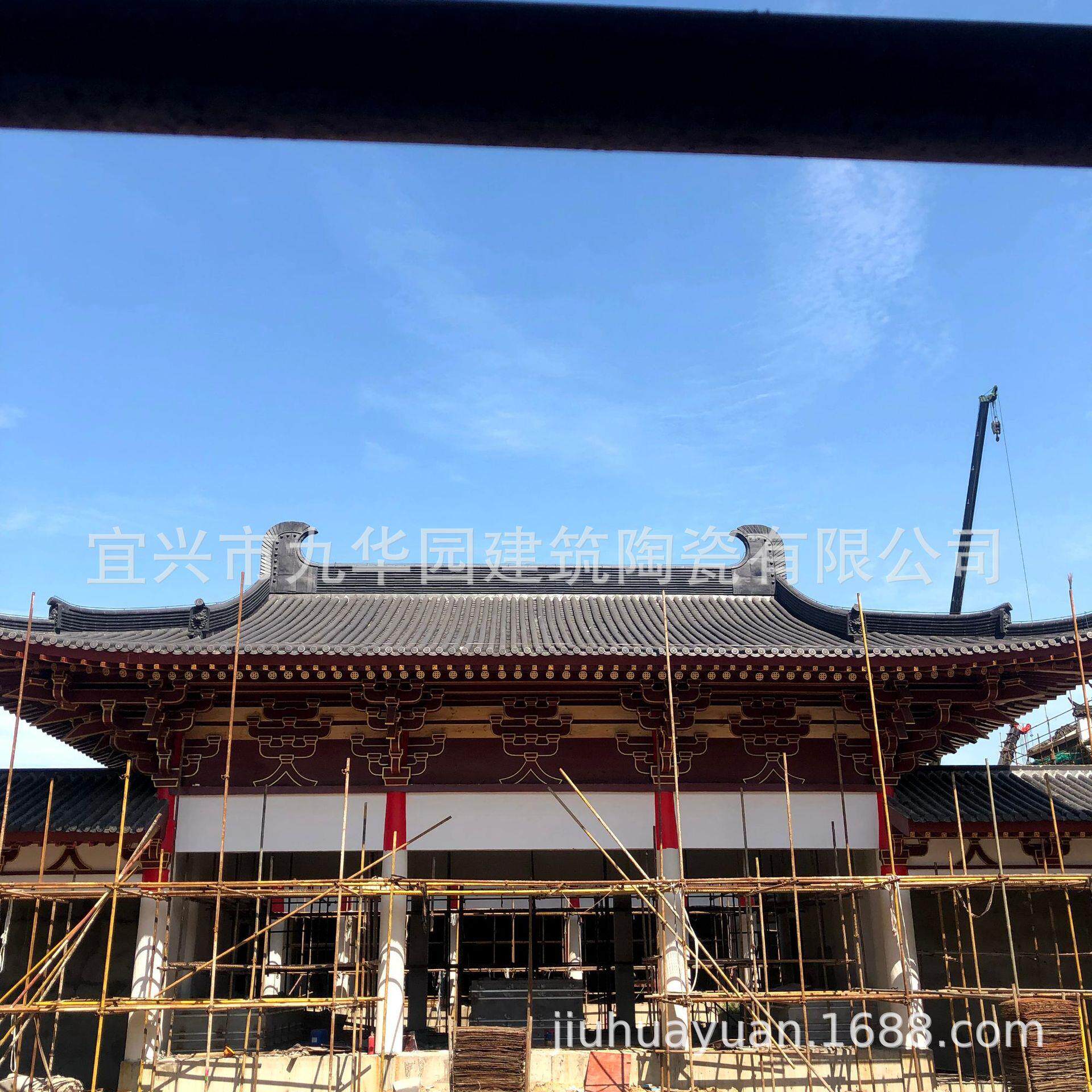 仿古瓦琉璃瓦片新型建筑材料屋面建筑材料新型仿古瓦