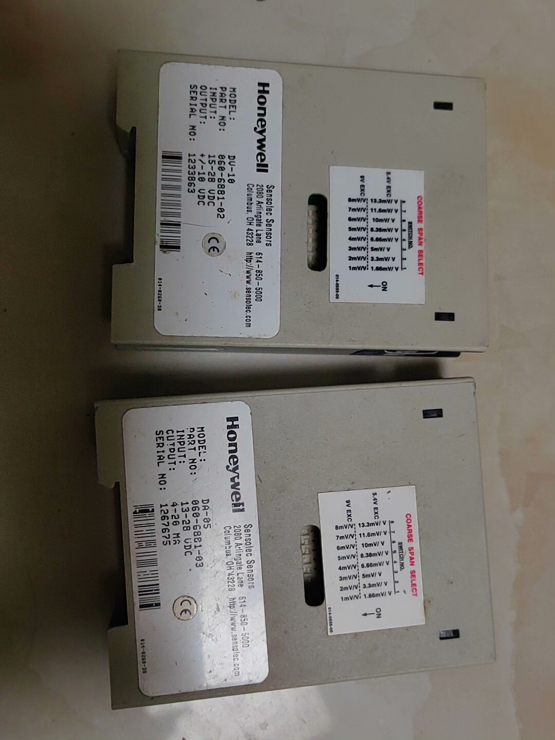 HONEYWELL 霍尼韦尔DV-10（060-6881-0