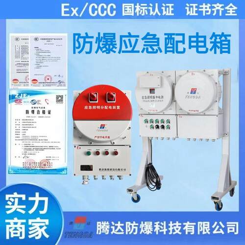集中控制型防爆应急照明配电箱带元器件成套等级IIBT4/IICT6