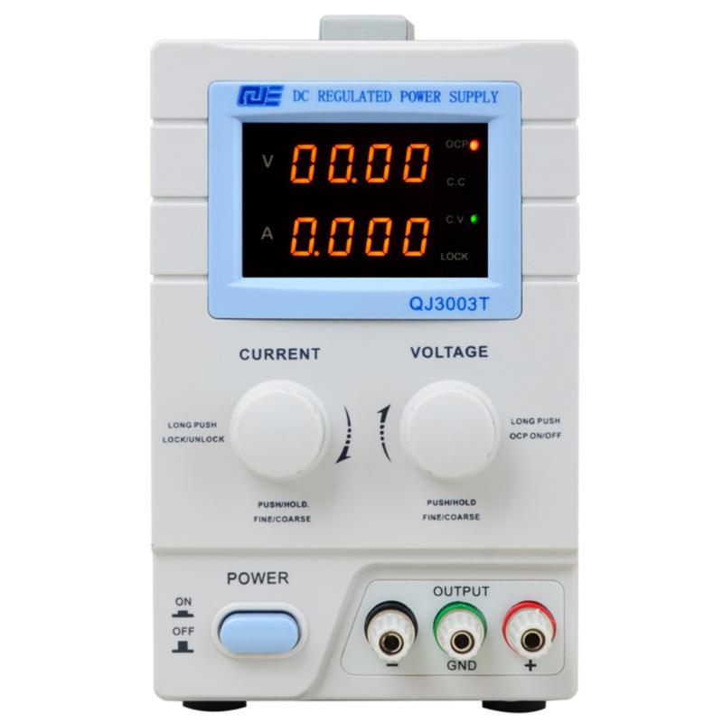 QJE久源求精直流稳压电源QJ3005T30V可调DC电源线性电源50V3A