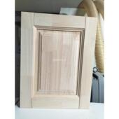 白茬橡胶木实木柜门橱柜门衣柜门酒柜门室内门鞋 柜门百叶门玻璃门